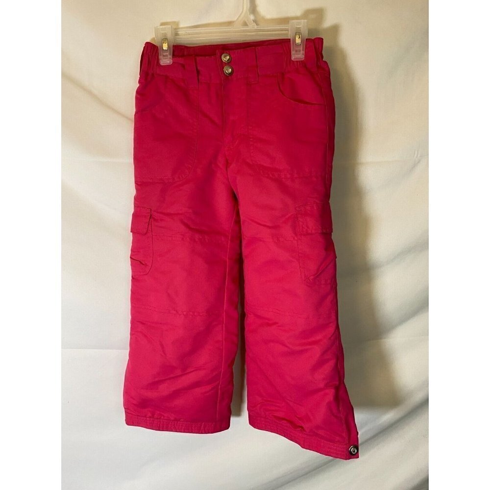 Pink Ski Pants Snow Winter Girl's Size 4/5 Small Utility Outdoors